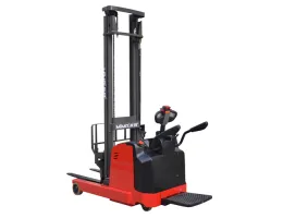 Forklift Reach Trucks 152 Ton Stand On Electric Reach Stacker Truck MFA1520