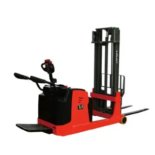 Forklift Stacker Battery Counterbalance Stacker With Folding Fork 1.0-1.5Ton 4 tbb3