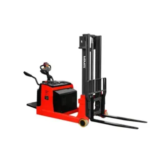 Forklift Stacker Battery Counterbalance Stacker With Folding Fork 1.0-1.5Ton 6 tbb5