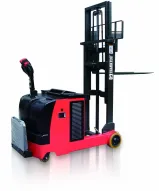 Forklift Stacker Battery Counterbalance Stacker With Folding Fork 1015Ton
