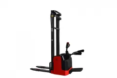 Forklift Stacker Power Pallet Stacker 1.5T-2.0T Lifting 1.6-5 Mtr With 24V 210AH Battery 3 tbm_